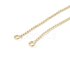 Brass Ends with Chain KK-Q039-14G-2