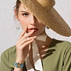 4Pcs 4 Colors PU Leather Cord Multi-strand Bracelets Set BJEW-FI0001-06-7