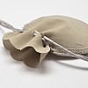 Velvet Bags Drawstring Jewelry Pouches TP-O002-C-04-2