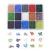 FGB 25000PCS 15 Colors 12/0 Grade A Round Glass Seed Beads SEED-JP0011-02-2mm-1