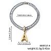 Fashionable Brass Charm Bracelets LI7211-1-1