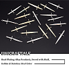 32Pcs 2 Colors Rack Plating Alloy Pendants FIND-UN0001-79-5