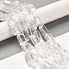 Natural Quartz Crystal Beads Strands G-N327-06-39-2