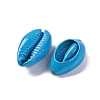 Baking Paint Cowrie Shell Beads SSHEL-M023-01D-2