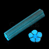 Luminous Handmade Five Petal Flower Polymer Clay Canes CLAY-T016-85A-3