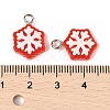 Christmas Theme Opaque Resin Pendants RESI-S08-02B-3