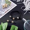 Brass Cubic Zirconia Beads ZIRC-NB0001-10-4