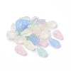 Transparent Frosted Acrylic Beads OACR-P013-35M-1