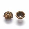Tibetan Style Bead Caps TIBEB-00954-AB-NR-2