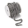 Tarnish Resistant 201 Stainless Steel Double Link Chains CHS-A003E-2.0mm-7