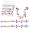 1 Yard Glass Rhinestone Chains DIY-WH0061-027S-1