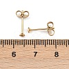 304 Stainless Steel Stud Earring Findings STAS-D389-03A-G-3