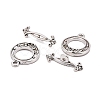 Tibetan Style Alloy Toggle Clasps LS-LF1081Y-NF-2