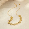 Ocean 304 Stainless Steel Link Chain Necklaces for Women NJEW-A060-01F-G-1