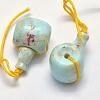 Natural Gemstone 3 Hole Guru Beads G-K208-02-A-19-2