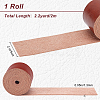 PU Leather Fabric Plain Lychee Fabric AJEW-WH0034-90D-02-2
