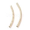 Brass Tube Beads X-KK-Y003-86D-G-2