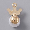 Resin Imitation Pearl Pendants FIND-TAC0002-041A-2