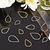 36Pcs 6 Style 304 Stainless Steel Linking Rings STAS-UN0033-66-4
