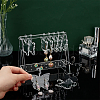 1 Set Transparent Acrylic Earring Display Stands EDIS-PH0001-54A-3