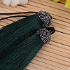 Nylon Tassel Big Pendant Decorations X-NWIR-I004-12-2