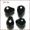 Imitation Austrian Crystal Beads SWAR-F062-12x10mm-23-1
