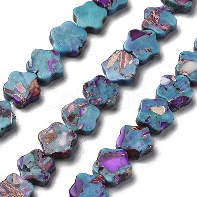 Synthetic Imperial Jasper Beads Strands G-Q050-B01-03-1