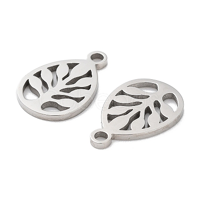 Non-Tarnish 316 Surgical Stainless Steel Charms STAS-Q314-26P-1