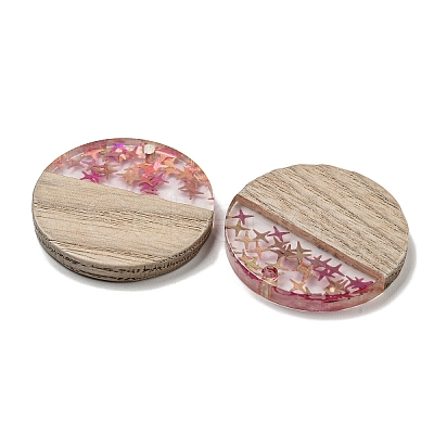 Wooden Pendants FIND-B042-13D-1