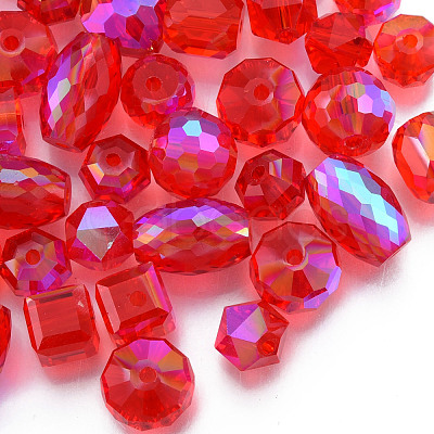 Transparent Glass Beads EGLA-N002-49-B06-1