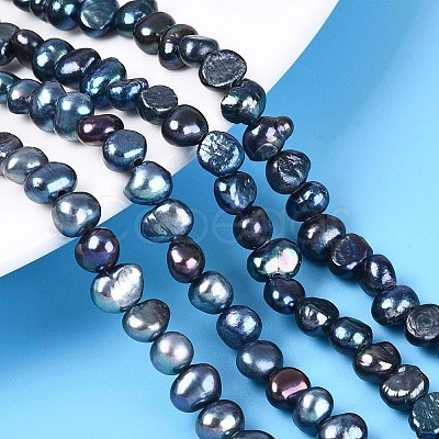 Natural Cultured Freshwater Pearl Beads Strands PEAR-P002-54A-1