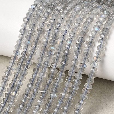 Natural Gray Labradorite Beads Strands G-K376-I03-3x4mm-1