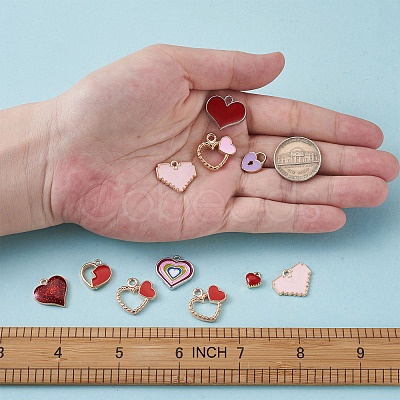 Alloy Enamel Pendants PALLOY-KS0002-04-1