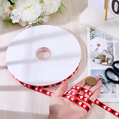 1 Roll Polyester Grosgrain Ribbon SRIB-CY0001-28C-1