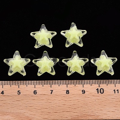 Transparent Acrylic Beads TACR-S152-11A-07-1
