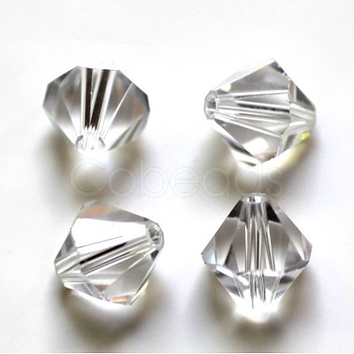 Imitation Austrian Crystal Beads SWAR-F022-5x5mm-001-1