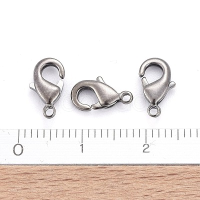 Brass Lobster Claw Clasps KK-901-B-NF-1