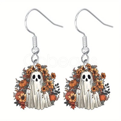 Acrylic Dangle Earrings FS-WG2DB4D-01-1