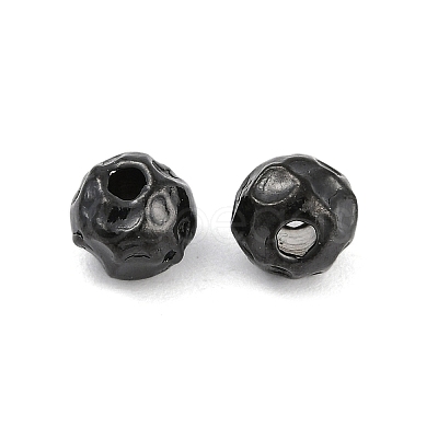 Textured 316 Surgical Stainless Steel Beads STAS-M106-01A-EB-1