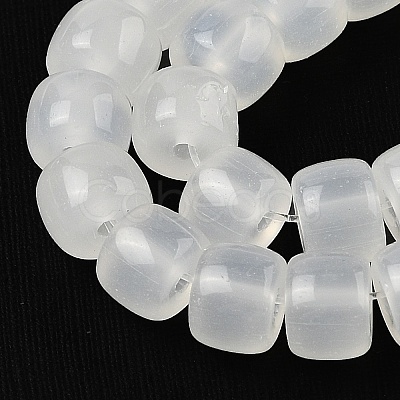 Baking Plating Glass Beads Strands X1-GLAA-H036-01B-1