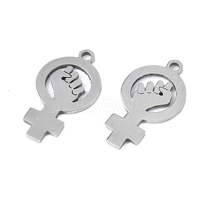 Non-Tarnish 201 Stainless Steel Pendants STAS-T044-277P-1