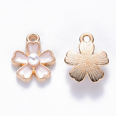 Alloy Enamel Charms X-ENAM-N054-028A-1