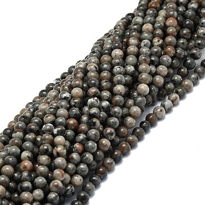 Natural Fluorescent Syenite Rock(Glow under UV Light) Beads Strands G-G789-02A-1