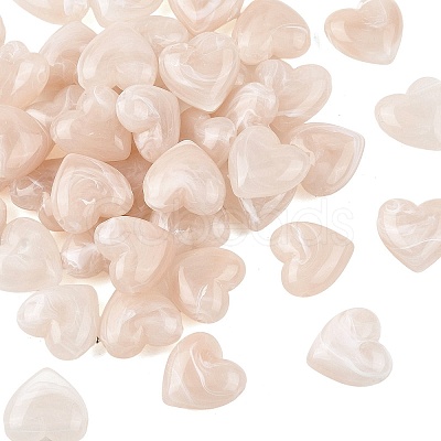 Opaque Acrylic Beads OACR-Z036-01A-05-1