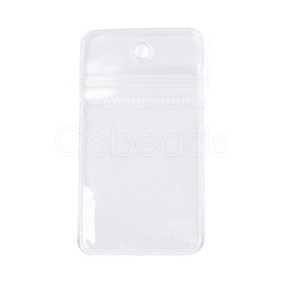 Rectangle Transparence EVA Zip Top Gift Bags OPP-T003-02C-01-1