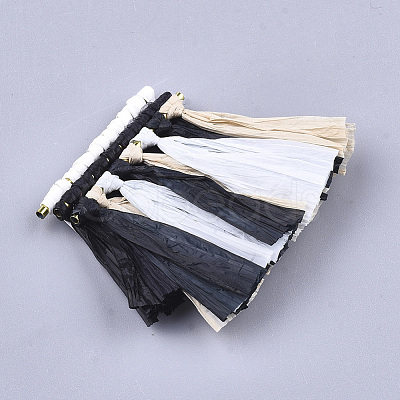 Raffia Tassel Pendant Decoration FIND-T023-17-1