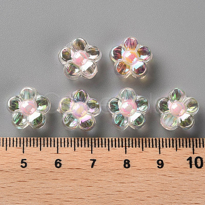 Transparent Acrylic Beads TACR-S152-06B-SS2112-1