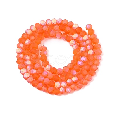 Transparent Glass Beads Strands LS-EGLA-A044-T3mm-MB25-1