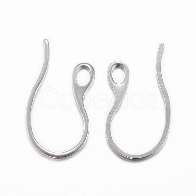 Tarnish Resistant 304 Stainless Steel Earring Hooks X-STAS-H383-28P-1