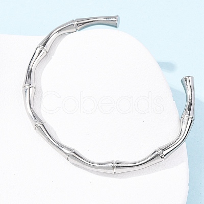 304 Stainless Steel Cuff Bangles BJEW-B150-01P-1